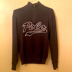 Polo Ralph Lauren Men’s Cotton Half Zip Sweater Sz S